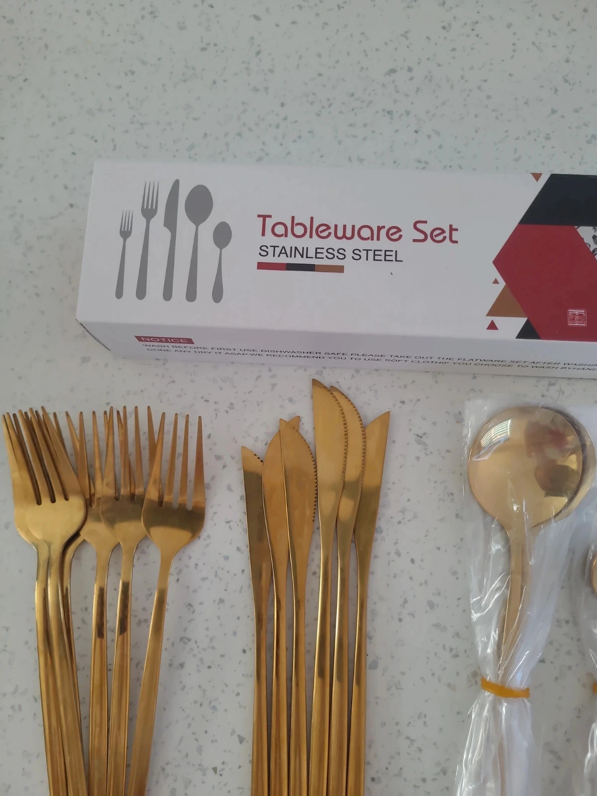 Set of Gold Cutlery – photo 4